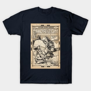 Horizon Forbidden West - Comic cover line art fan art T-Shirt